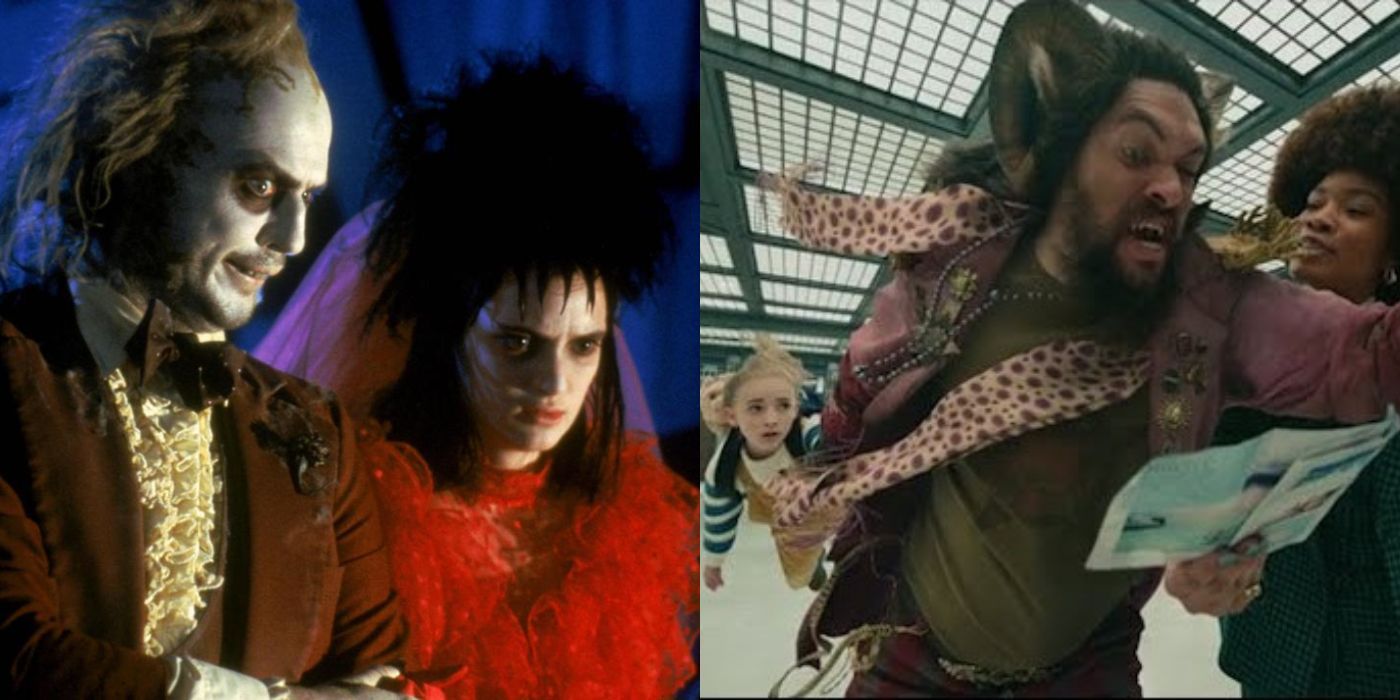 O casamento de Betelgeuse e Lydia em Beetlejuice e Nemo e Flip são presos por Green em Slumberland