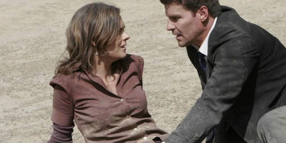 Booth and Brennan from Bones