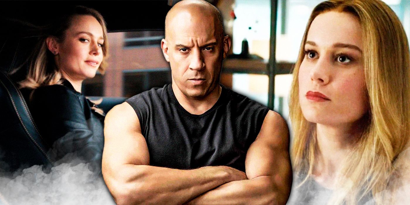 Brie Larson and Vin Diesel's character from Fast X