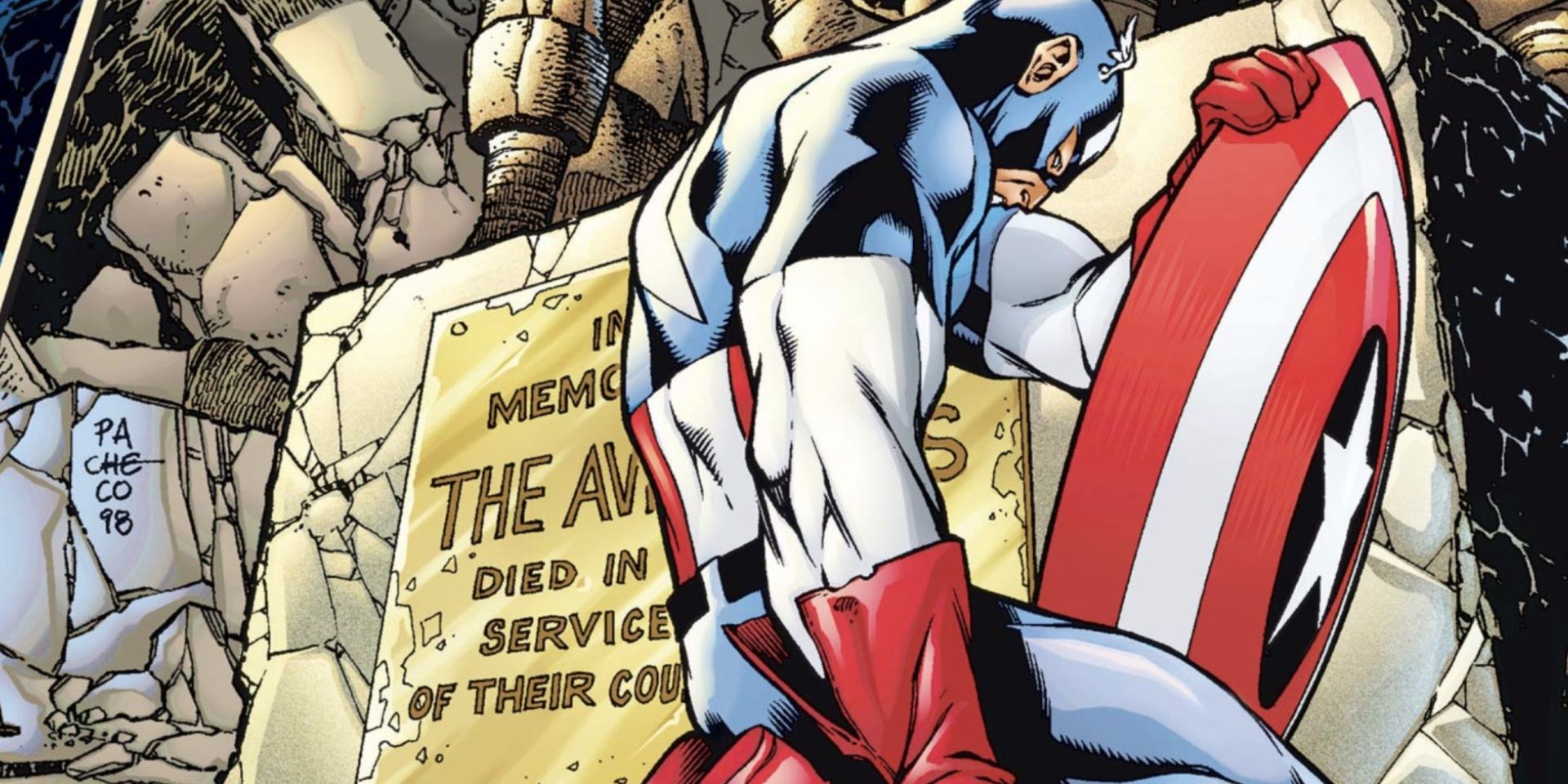 Captain America From Marvel Comics' Avengers Forever 