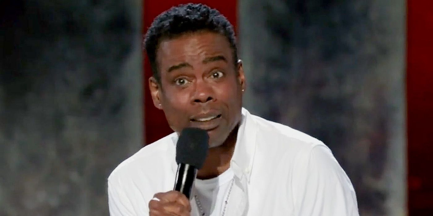 Chris Rock from his Selective Outrage stand-up special on Netflix.