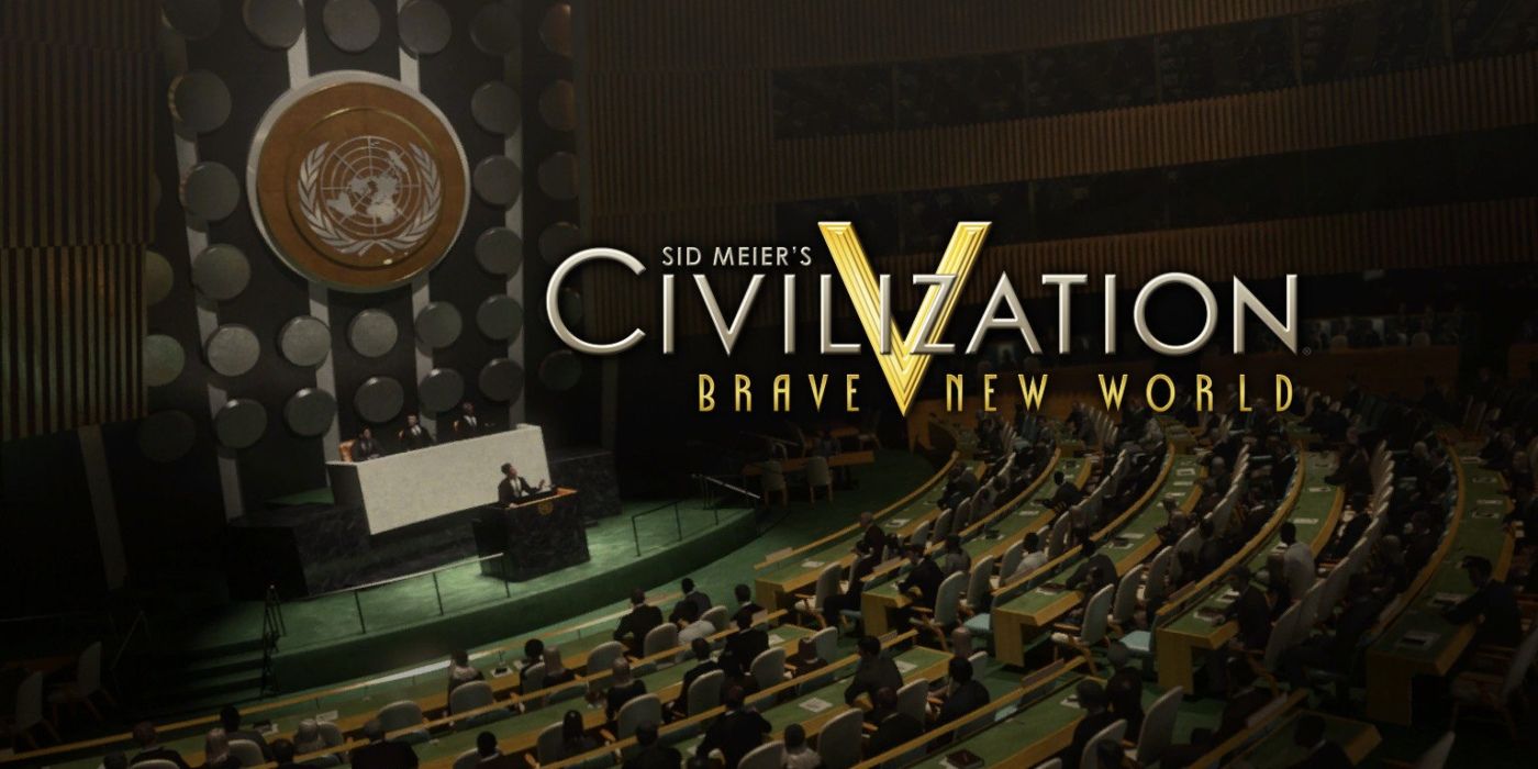Uma das telas de carregamento para Civilization V Admirável Mundo Novo DLC