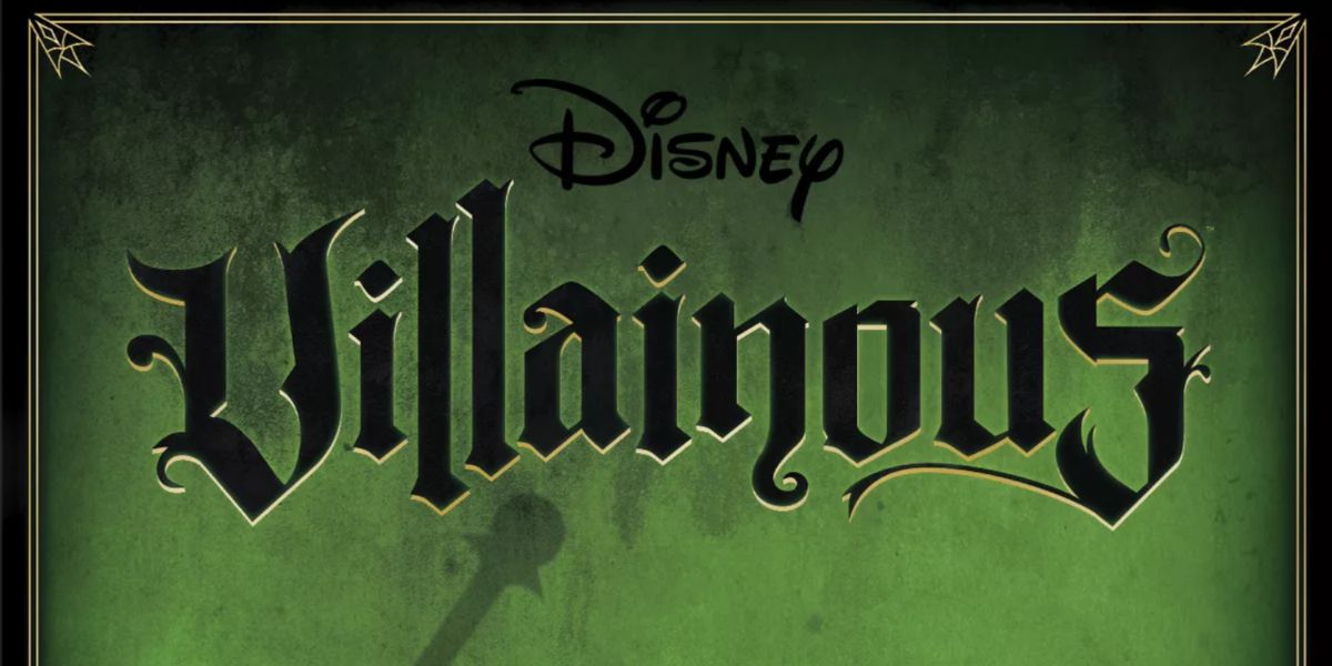 Cabeçalho do jogo de tabuleiro Disney Villainous