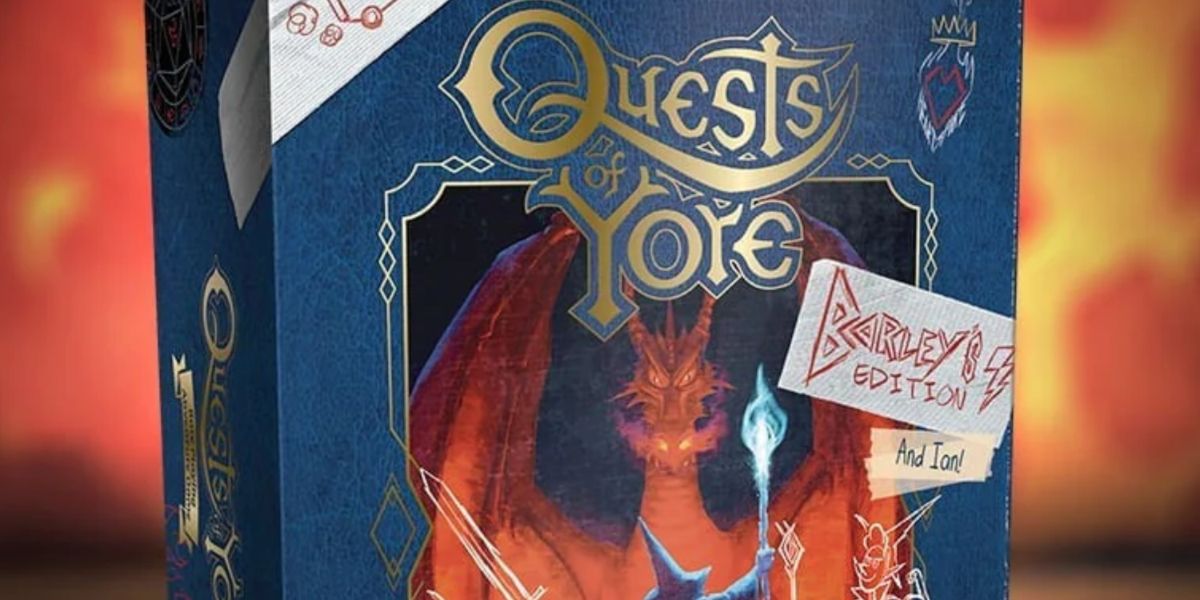 Quest Of Yore Board Game como mostrado em Onward