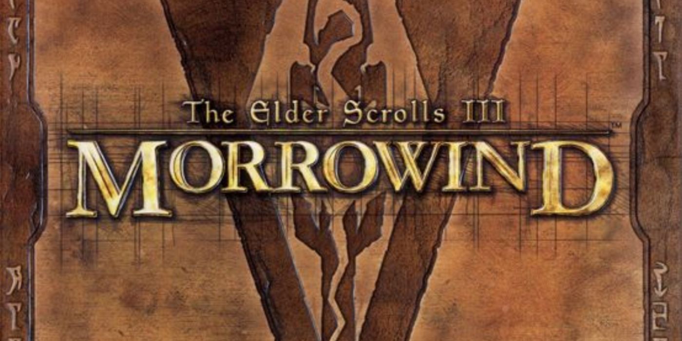 Elder Scrolls III Morrowwind game cover