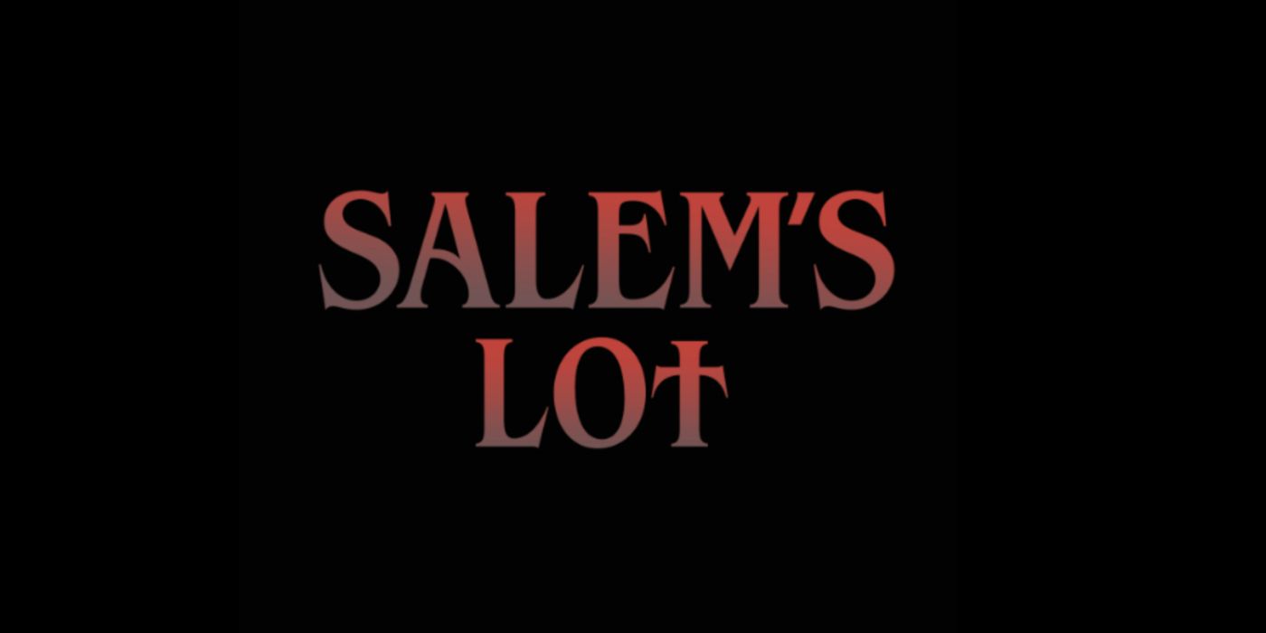 Salem's Lot written in red on black background