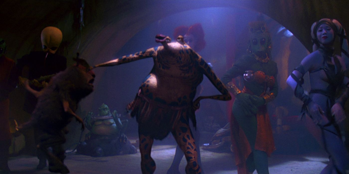 Sy Snootles entertains in Return of the Jedi