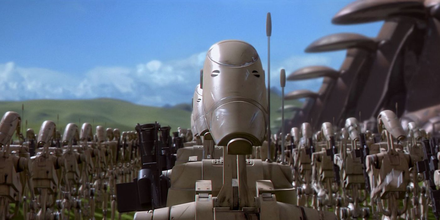 Battle Droids on Naboo