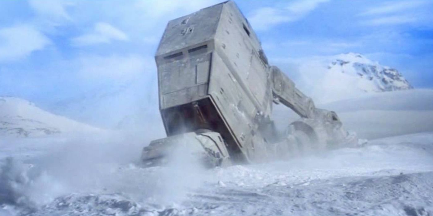 AT-AT destroyed on Hoth