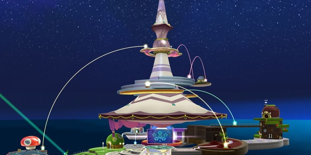 The Comet Observatory from Super Mario Galaxy.