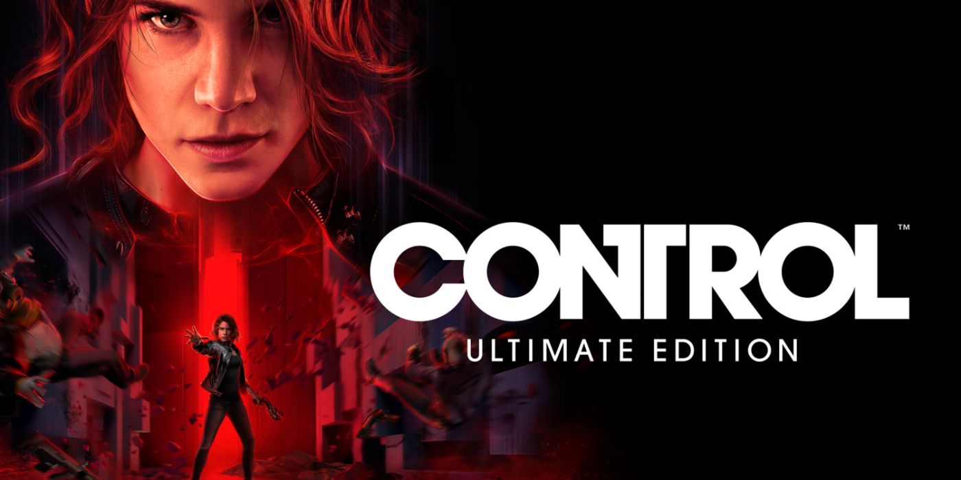 Control: Ultimate Edition promo art featuring protagonist Jesse Faden using her psychic powers.
