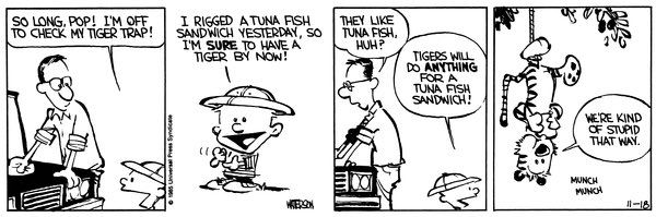 9 Weirdest Details From Early Calvin And Hobbes Comics 5530