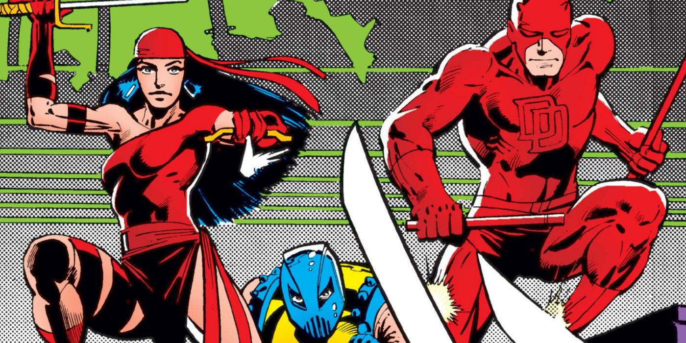 Elektra, Daredevil, and Gladiator teamed up in Marvel Comics