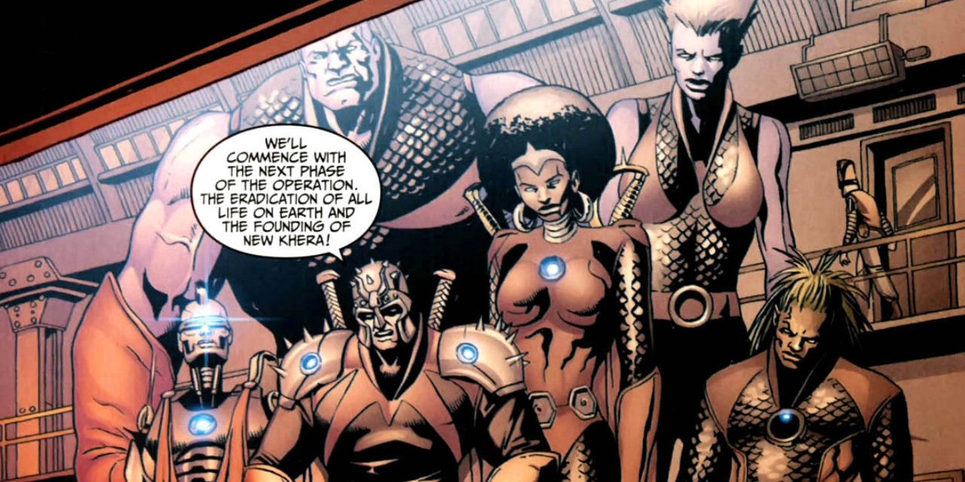 The Kherubim empire in DC Comics