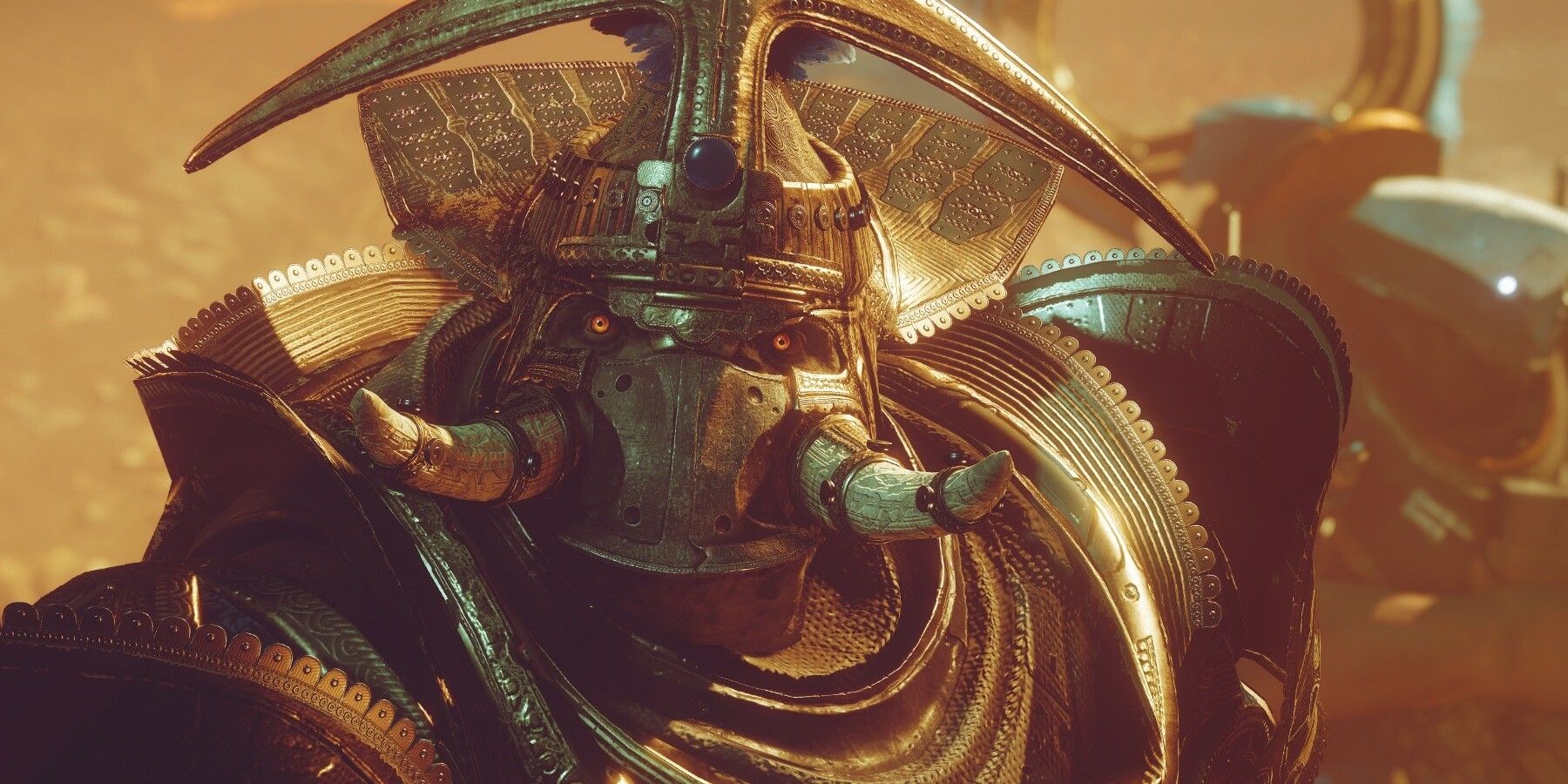 Um close-up de Caiatl de Destiny 2, a Imperatriz da Cabala