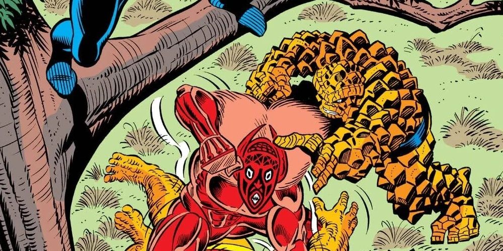 Fantastic Four's the Thing grabs the Throb away from Sharon