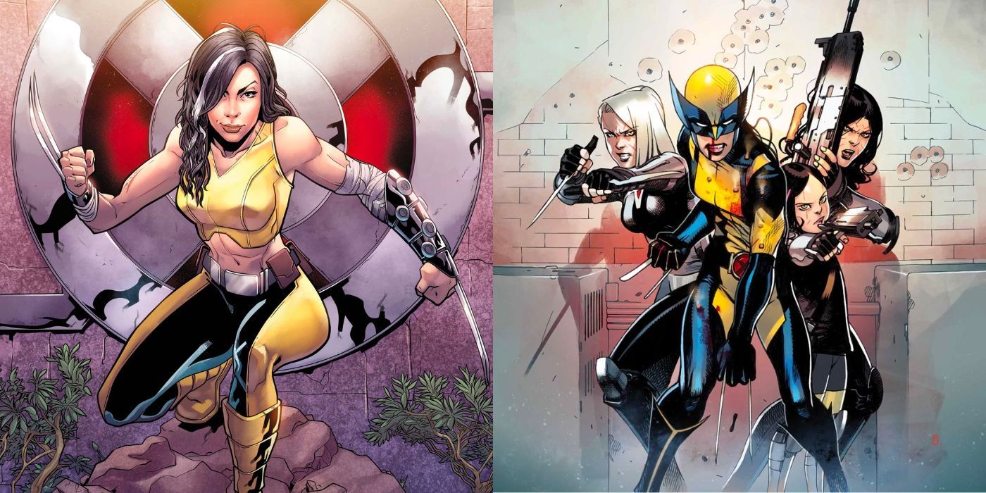 Talon and her sisters Zela, Belonna, and Gabby in Marvel Comics
