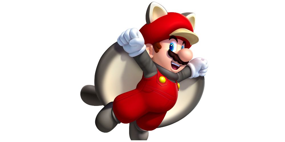 Flying Squrrel Mario de New Super Mario Bros. U