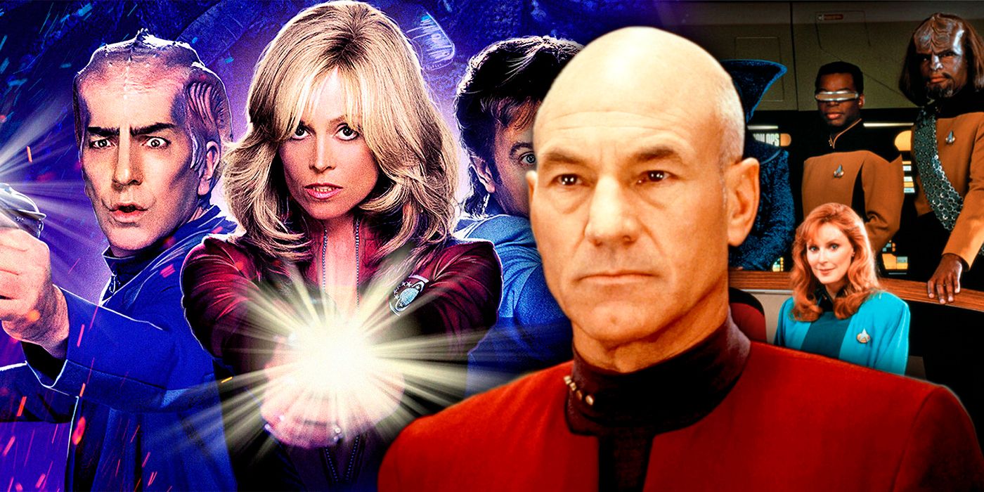 Galaxy Quest and Star Trek: The Next Generation