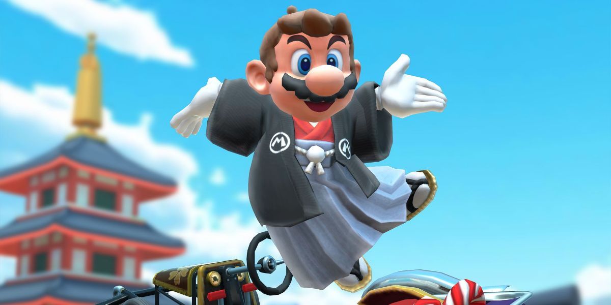 Hakama Mario de Mario Kart Tour