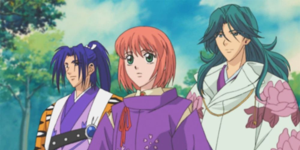 Elenco de Haruka más allá de la corriente del tiempo.