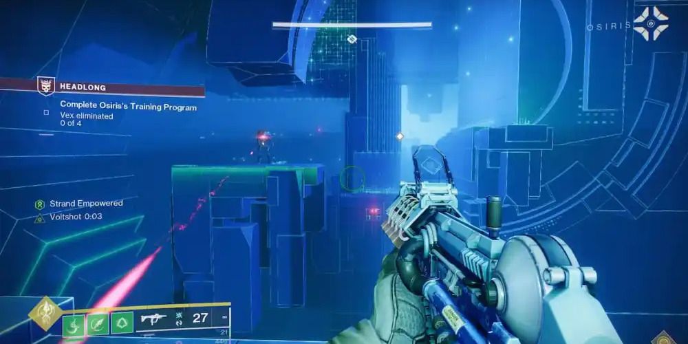 Quebra-cabeça de salto de missão de Destiny 2: Lightfall's Headlong