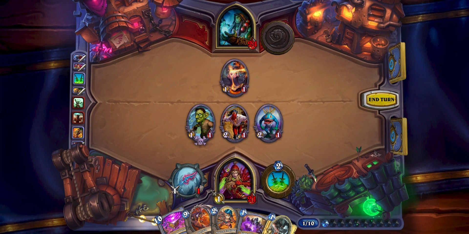 gameplay screenshot from Hearthstone