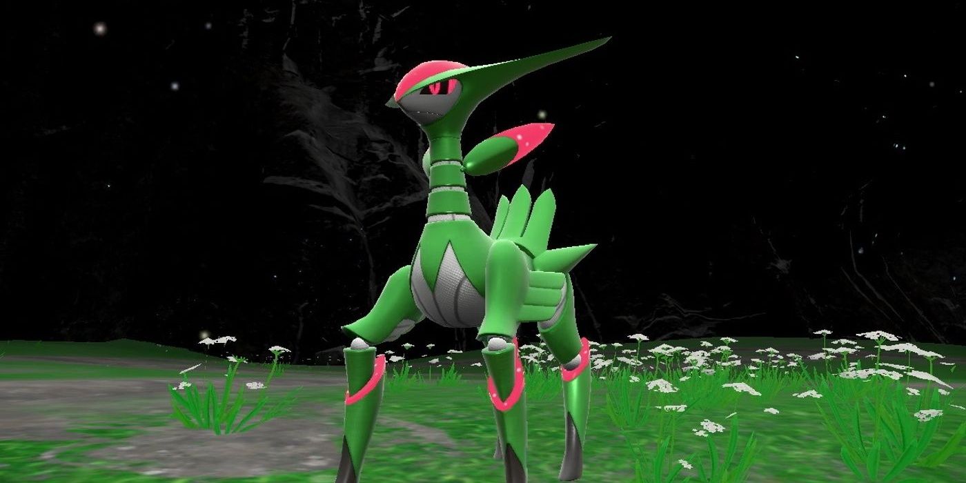 Iron Leaves, um novo Pokémon Paradox em Scarlet & Violet