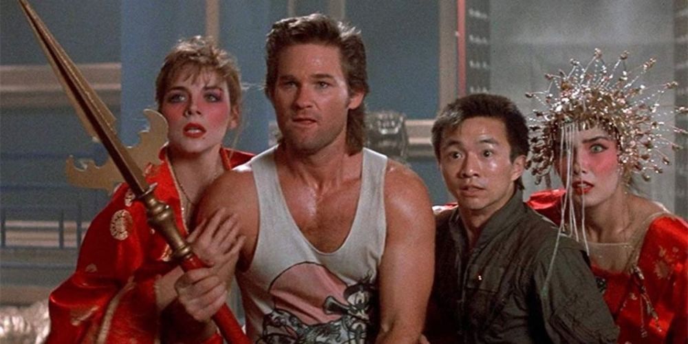 Jack Burton defends the group in Big Trouble In Little China