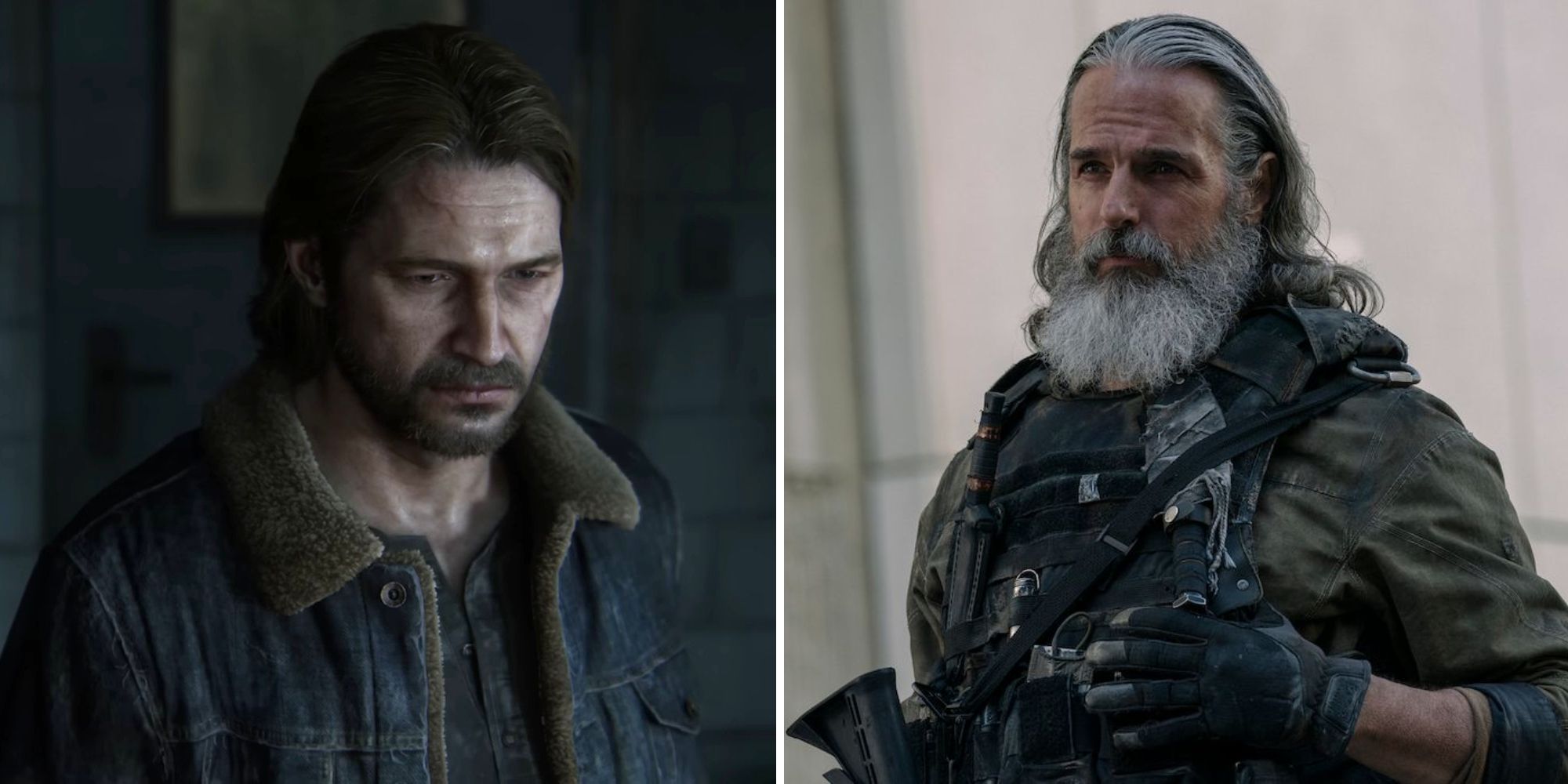 Tommy listens to Joel's plea to take Ellie to Colorado in The Last of Us: Part I and Jeffrey Pierce as Perry in episode four of HBO's The Last of Us