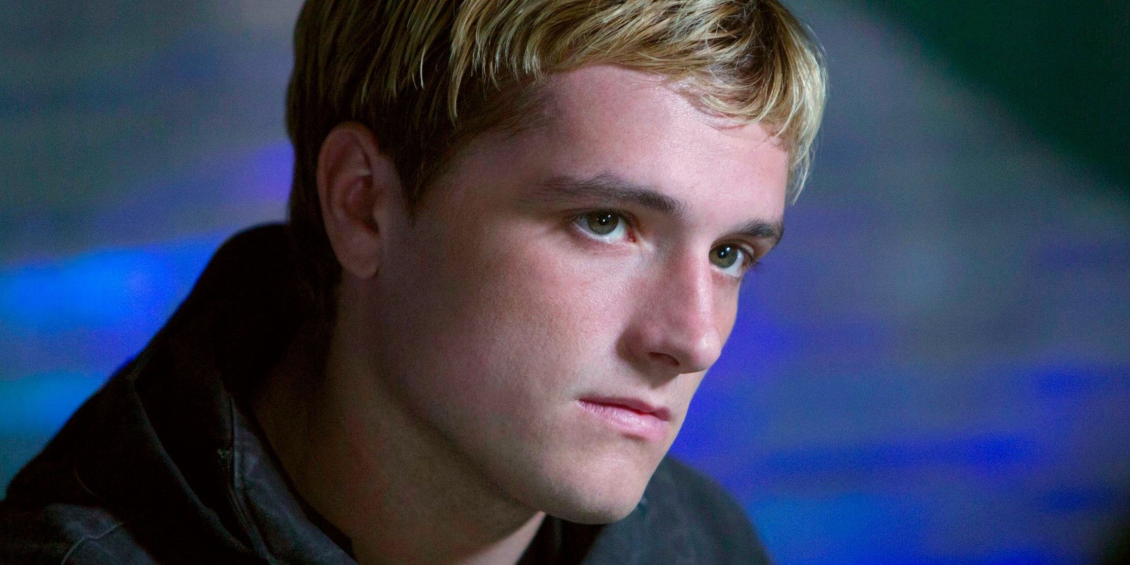 John Hutcherson as Peeta in Mockingjay Part 2