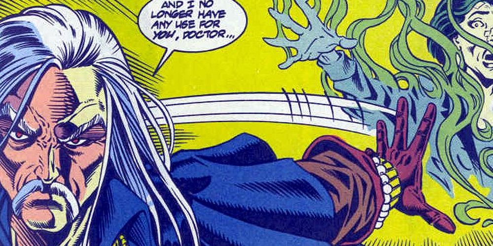 Judas Traveler kills an innocent doctor in Web of Spider-Man