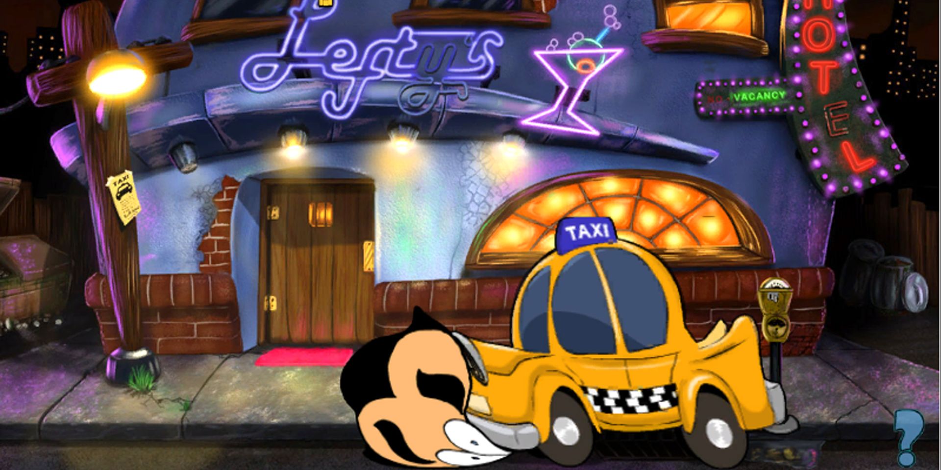 Larry pays the price for not looking both ways in Leisure Suit Larry Reloaded