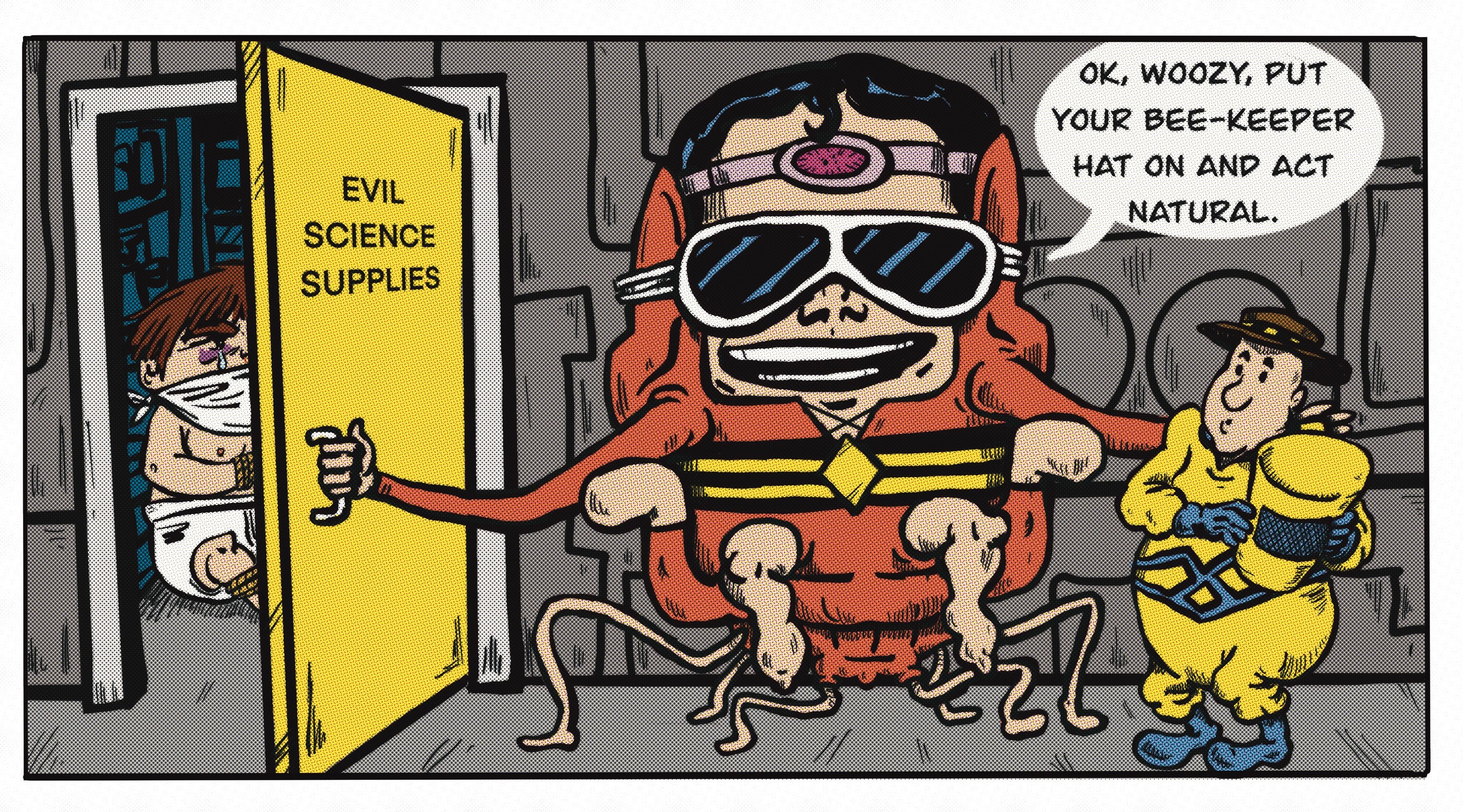 MARCH MODOK MADNESS: The Line It Is Drawn: Nick Perks