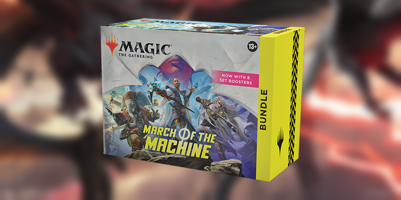 Magic the Gathering March of the Machine Bundle 8 Set Boosters Promo