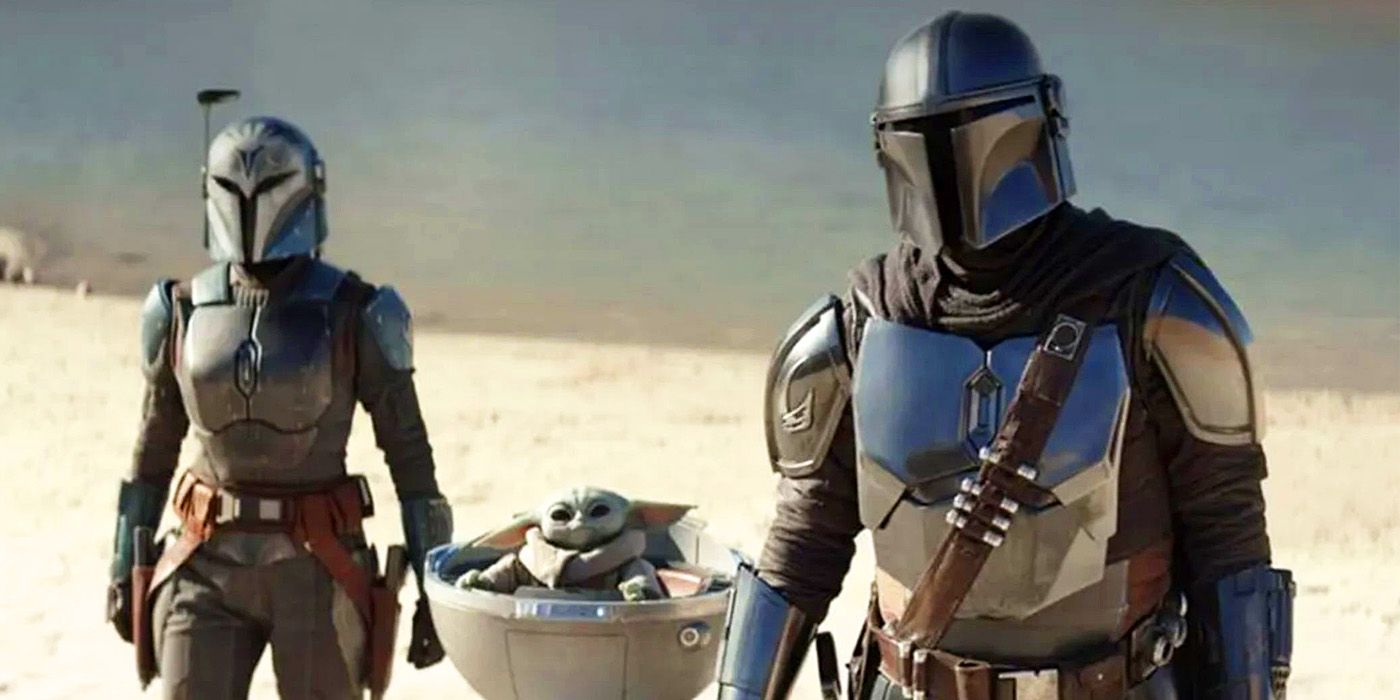 Bo-Katan de Katee Sackhoff e Din Djarin de Pedro Pascal aparecem no episódio 3 de The Mandalorian.