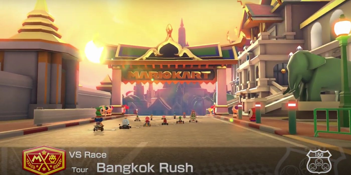 Bangkok Rush é visto em Mario Kart 8.