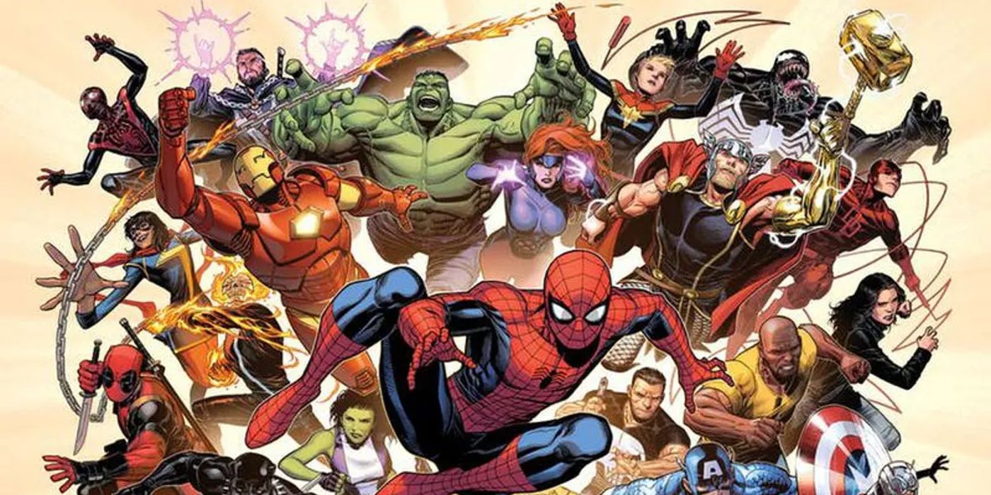 marvel comics characters header