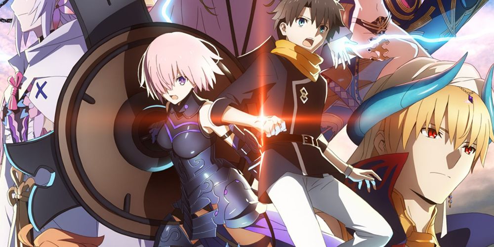 Mashu e Ritsuka lutam juntos na Grande Ordem do Destino