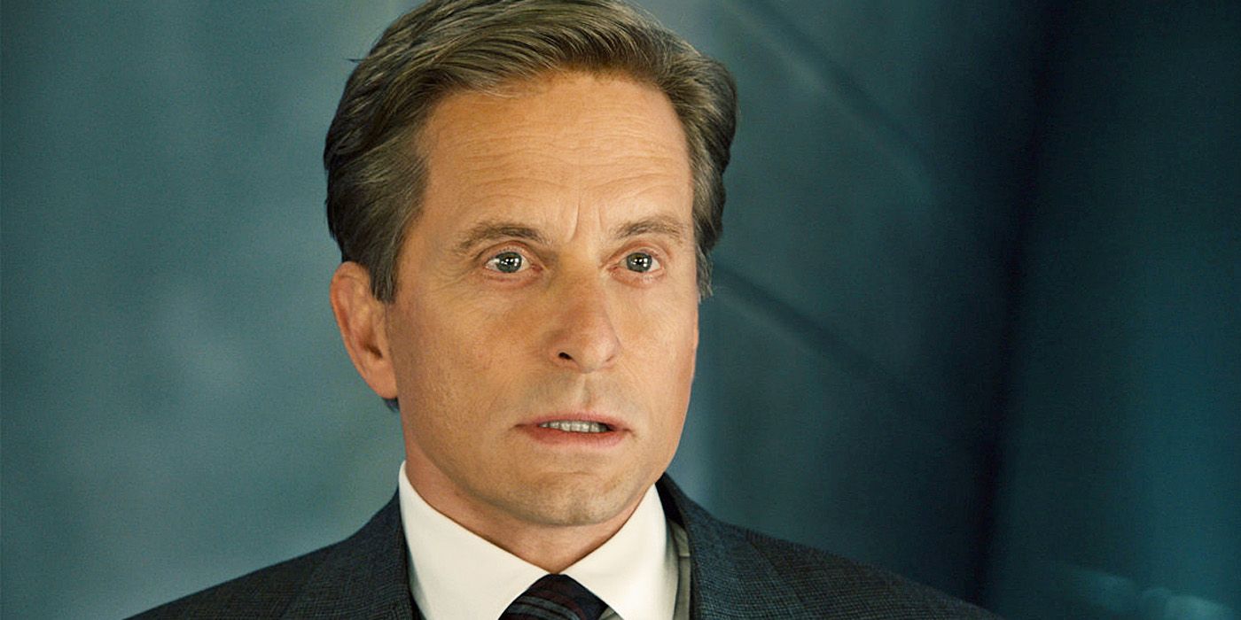 Michael Douglas de-aged as a younger Hank Pym in the MCU's Ant-Man