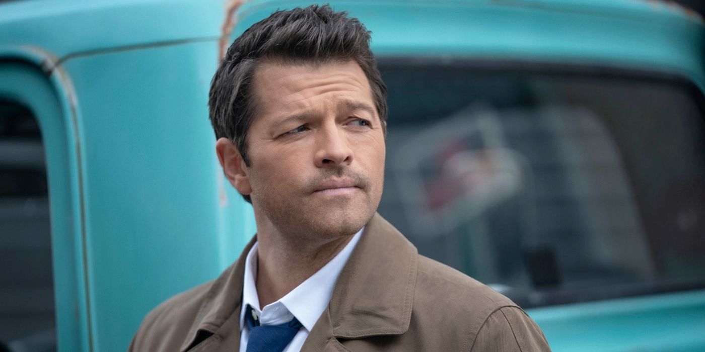 Misha Collins as Castiel in Supernatural