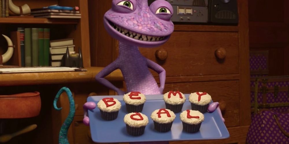 The iconic cupckajes from Monster's University 