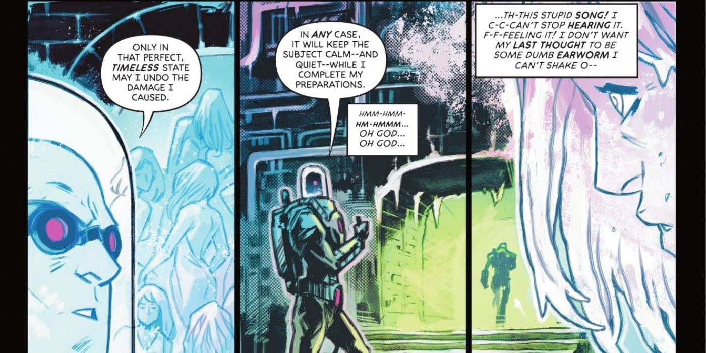 Mr. Freeze tenta congelar outra pessoa