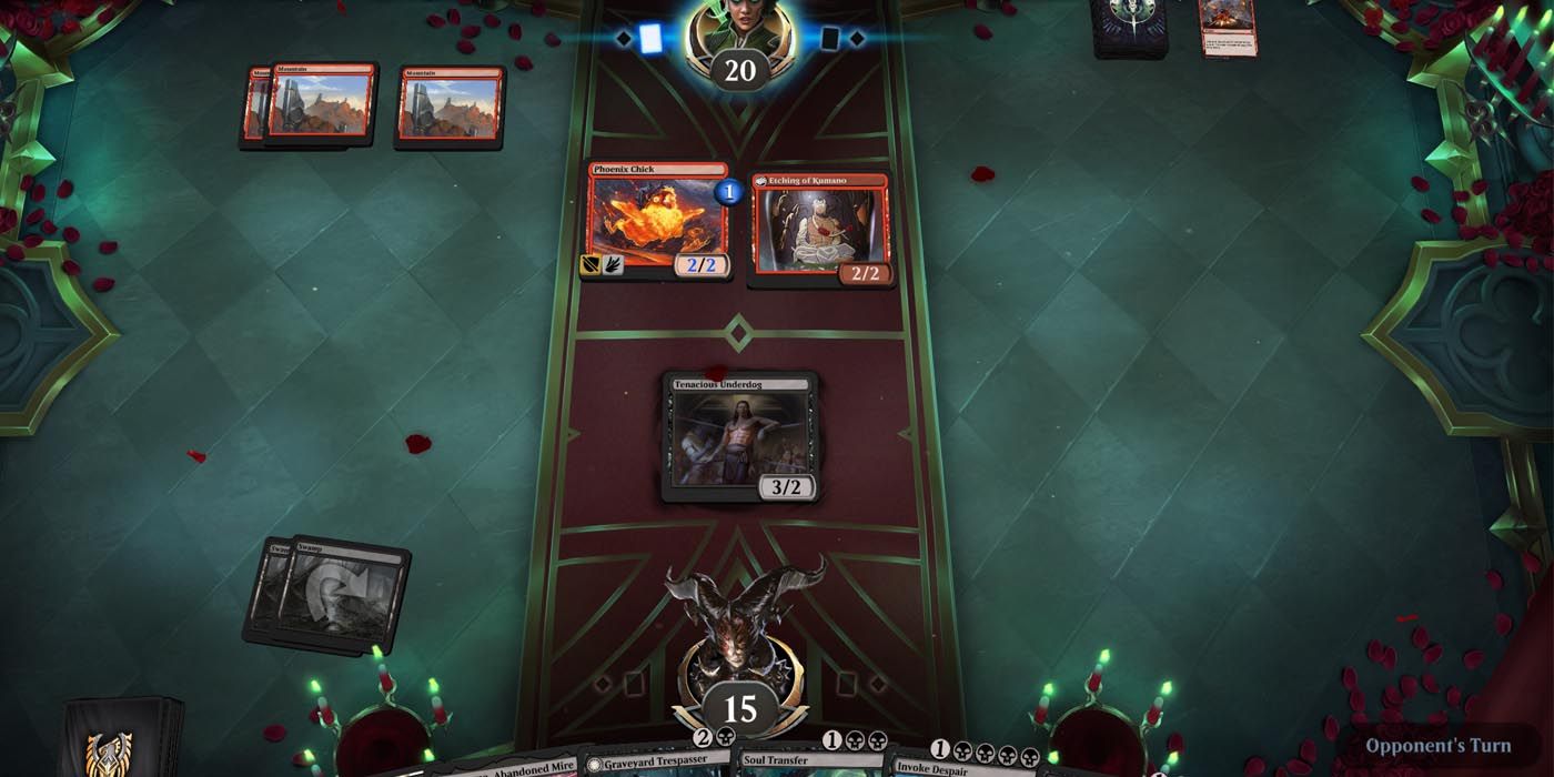 Partida Ranqueada Standard MTG Arena Black vs Red