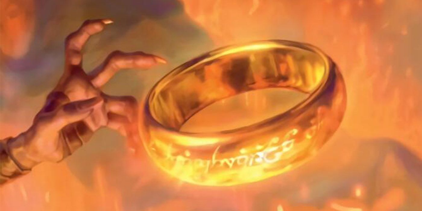 One Ring Art do conjunto MTG LotR Tales of Middle-earth