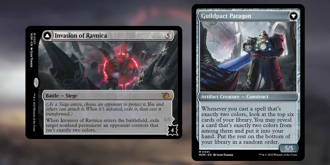 MTG Invasion of Ravnica Battle Card from March of the Machine