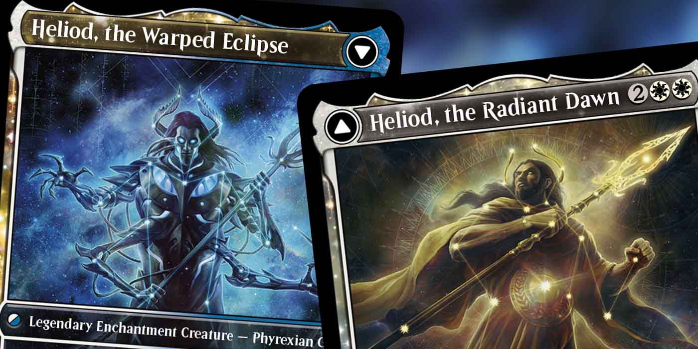 MTG Cartão dupla face Heliod, the Radiant Dawn