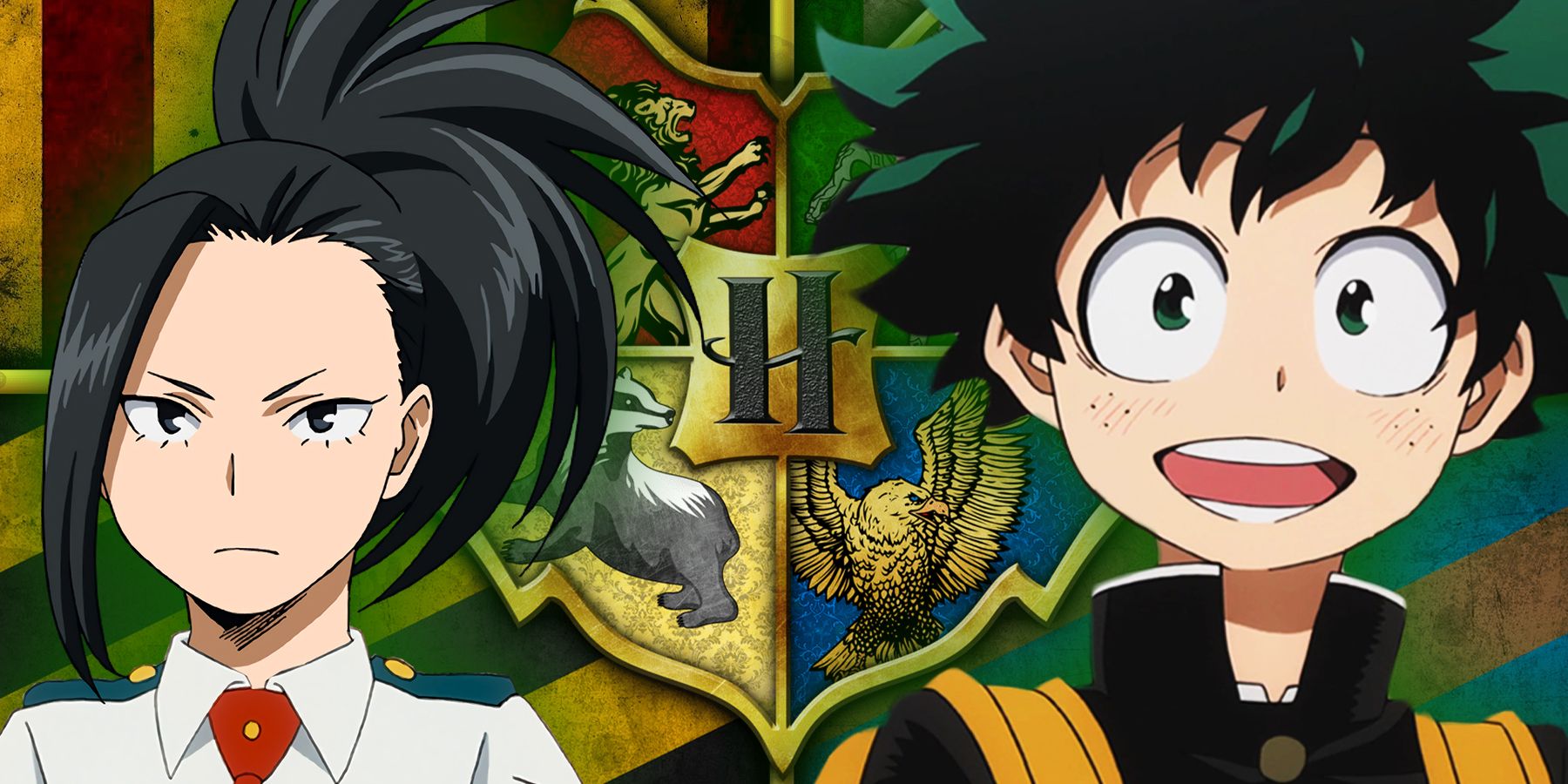 My Hero Academia Characters Sorted into Their Hogwarts Houses