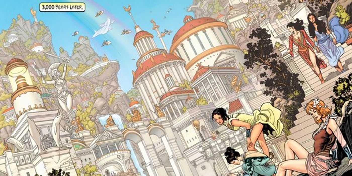 New Themyscira is seen in DC Comics