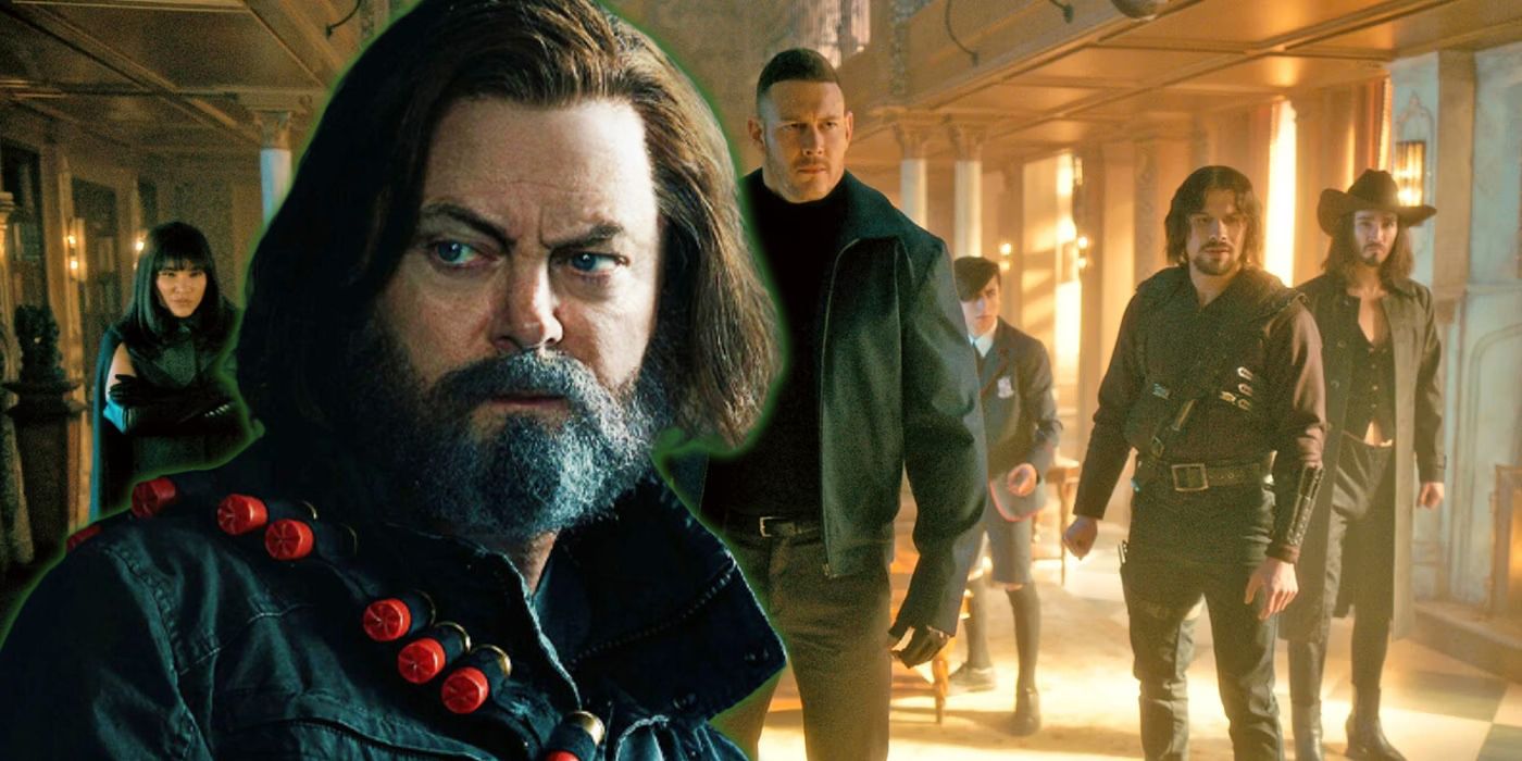 Nick Offerman from Last of Us and the Umbrella Academy